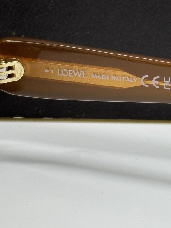 NEW LOEWE LW40158I 50E SUNGLASSES BROWN UNISEX EYEWEAR LOEWE main image 8